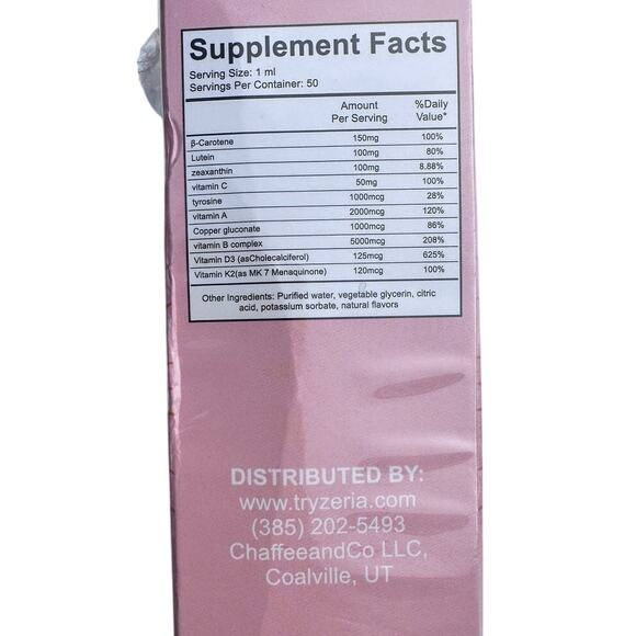 Zeria Sunless Tanning Drops 50 mL – Watermelon | New Sealed | Buy 1 or 2 Bundle - Picture 3 of 4